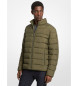 Michael Kors Baxter gewatteerd jack groen
