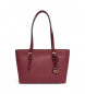 Michael Kors Md Tote Garnet