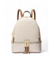 Michael Kors Rhea medium beige ryggsck