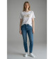 Michael Kors T-shirt logo studs white