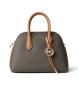Michael Kors Bolso Freddie mediano con cadena marrón