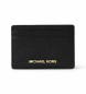 Michael Kors Black grained leather card holder