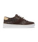 Michael Kors Kaycee Bruin Leren Sneakers