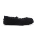 Moon Boot Schwarze Shearling Ballerinas
