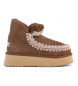 Mou Stivaletti in pelle Mini Eskimo marrone