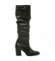 Mustang Botas de couro Jolie preto