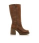 Mustang Leather boots New Oasis Brown