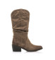 Mustang Tanubis brown boots -Height heel 6cm