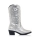 Mustang Teo Silver Boots -Height heel 5cm