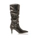 Mustang Chantal silver boots -Heel height 8cm