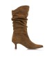 Mustang Brown Indie leather boots