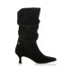 Mustang Indie Leather Boots black