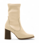 MTNG Beige Porto Lederstiefel