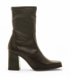 Mustang Porto Leather Ankle Boots preto