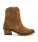 Mustang Bottines en cuir Teo marron