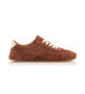 MTNG Free Mia Brown Leather Sneakers