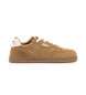 MTNG Free Miami beige leather trainers