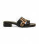 MTNG Ines Leder Sandalen schwarz