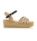 Mustang Sandaler Lita Svart, beige