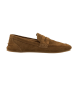 MTNG Free Ben Brown Leather Moccasins