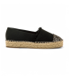 MTNG Schwarze Marea-Espadrilles