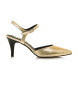 Mustang Chantal Kleid Schuhe gold