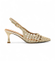 MTNG Goldene Jady-Schuhe