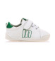 Mustang Kids Scarpe da ginnastica in pelle bianca senza sport