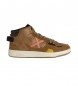 Munich Brown Dome Sneakers