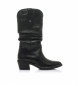 Mustang Cowboy leather boots black