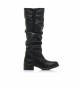 Mustang Frontier leather boots black