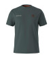 Napapijri T-shirt verde con stemmi S