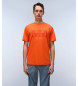 Napapijri T-shirt imprimé Vanni orange