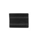 National Geographic Plånbok i läder Planet svart -2X10,5X8Cm