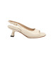 Neosens Leather shoes S3165 beige -Heel height 6cm