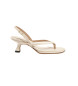 Neosens Leather shoes S3166 beige -Heel height 6cm