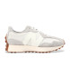 New Balance Baskets en cuir 327 blanc