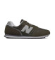 New Balance Sneakers 373v2 in pelle verde scuro