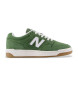 New Balance Træningssko i læder B480 LACE grøn