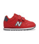 New Balance Čevlji 500 Hook & Loop rdeča