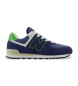 New Balance Tnis 574 Lace navy