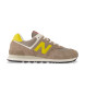 New Balance Brown 574 sneakers