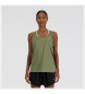 New Balance Essentieel sportshirt groen