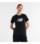 New Balance T-shirt avec logo noir