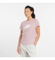 New Balance Logo T-shirt roze