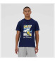 New Balance T-shirt da triathlon Sport Essentials blu scuro