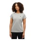 New Balance T-shirt grigia con logo piccolo