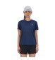 New Balance T-shirt d'athlétisme marine