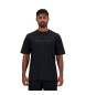New Balance Hyperdensity grafisch t-shirt zwart