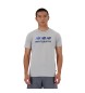 New Balance T-shirt grigia Sport Essentials Heathertech